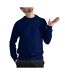 Sweatshirt À Manches Longues Homme Bleu Marine SG-1