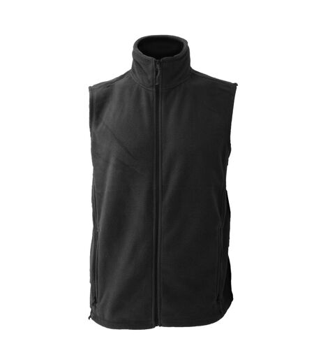 Jerzees Colour Fleece Gilet Jacket / Bodywarmer (Black) - UTBC576