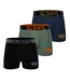 Lot de 3 boxers homme en coton logo cuisse Medley Vondutch-1