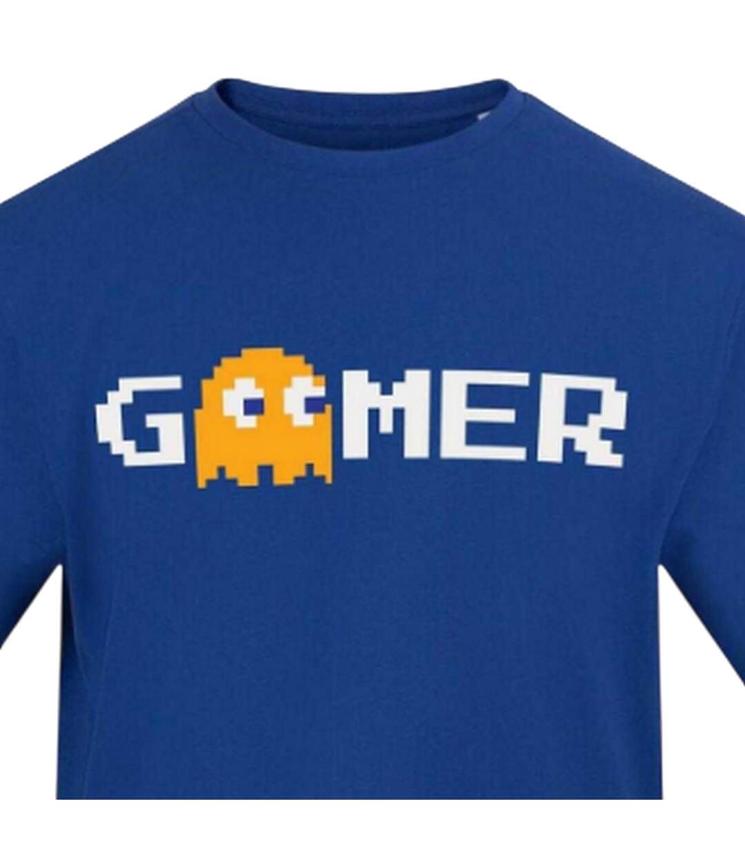T-shirt Gamer Homme Bleu AWD-3