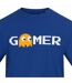 T-shirt Gamer Homme Bleu AWD-3