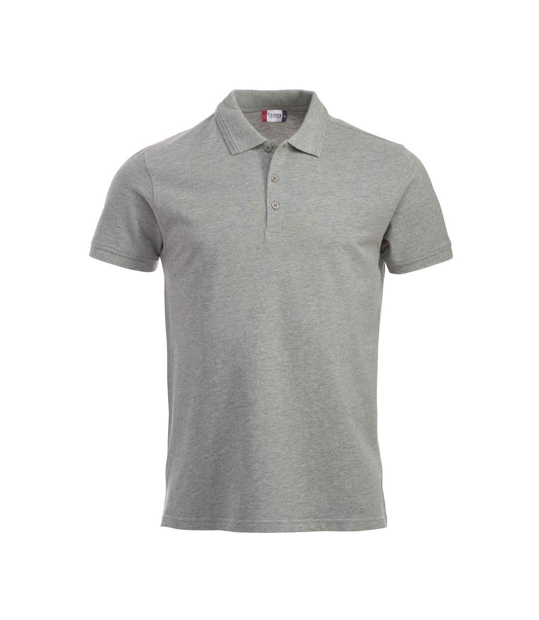 Polo manhattan homme gris Clique Clique