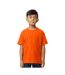 Gildan T-Shirt enfant/enfant de poids moyen au toucher doux (Orange) - UTBC5620-1