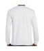 Gildan Mens Ultra Cotton Long-Sleeved T-Shirt (White)