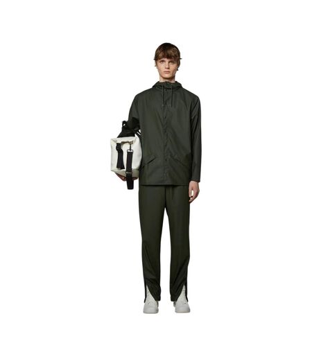 Mens Waterproof Jacket Green Rains