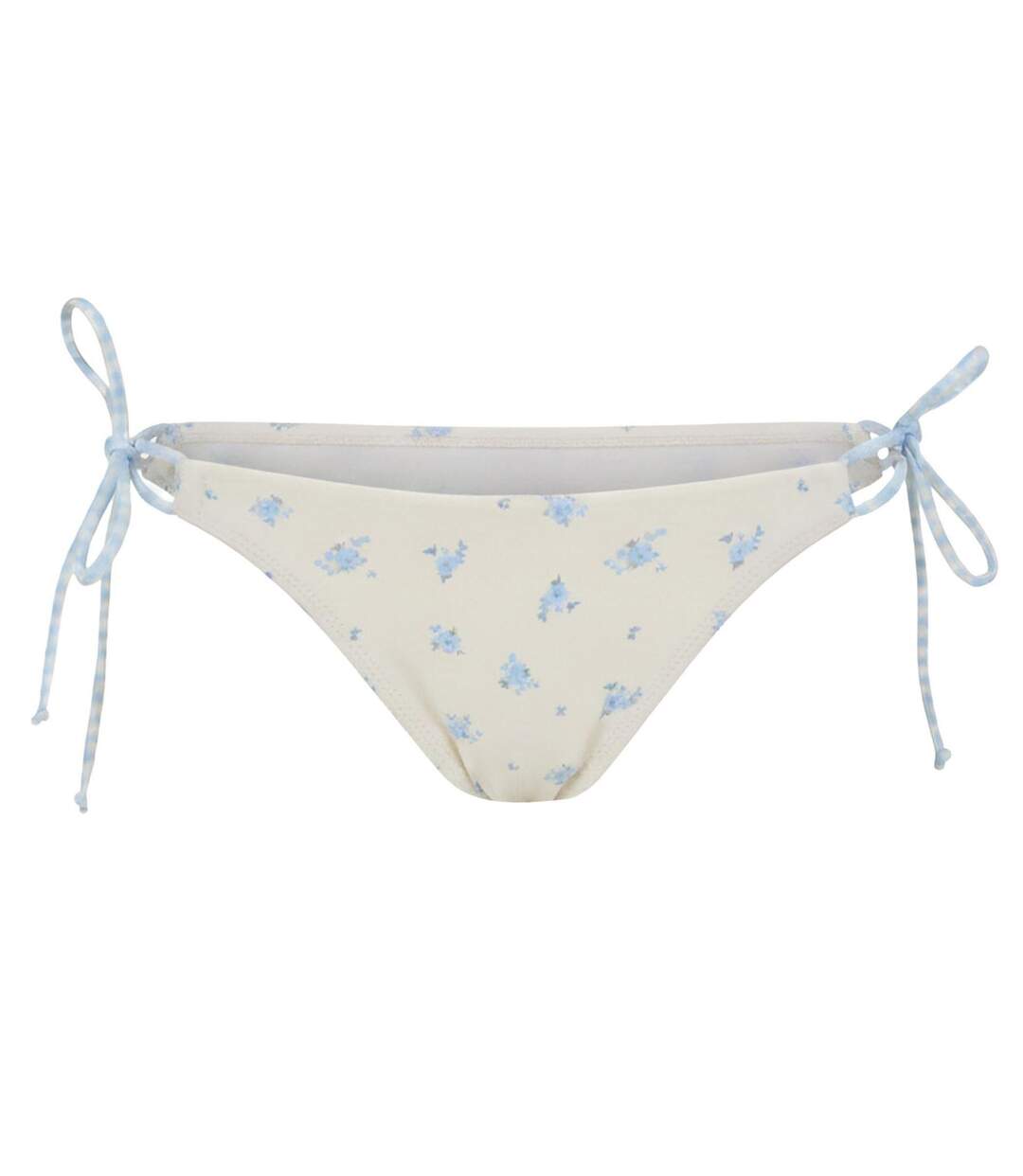 Womens/ladies Floral Bikini Bottoms Blue Jack Wills-2