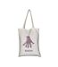 Tote Bag Motif La Chose Taille Unique Beige Wednesday-1