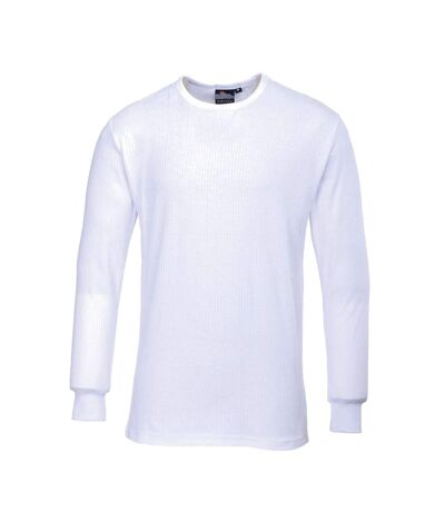 Portwest B123 - T-shirt thermique à manches longues - Homme (Blanc) - UTRW1016