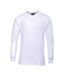 Portwest Mens Thermal Underwear Long Sleeved T-Shirt (B123) (White) - UTRW1016