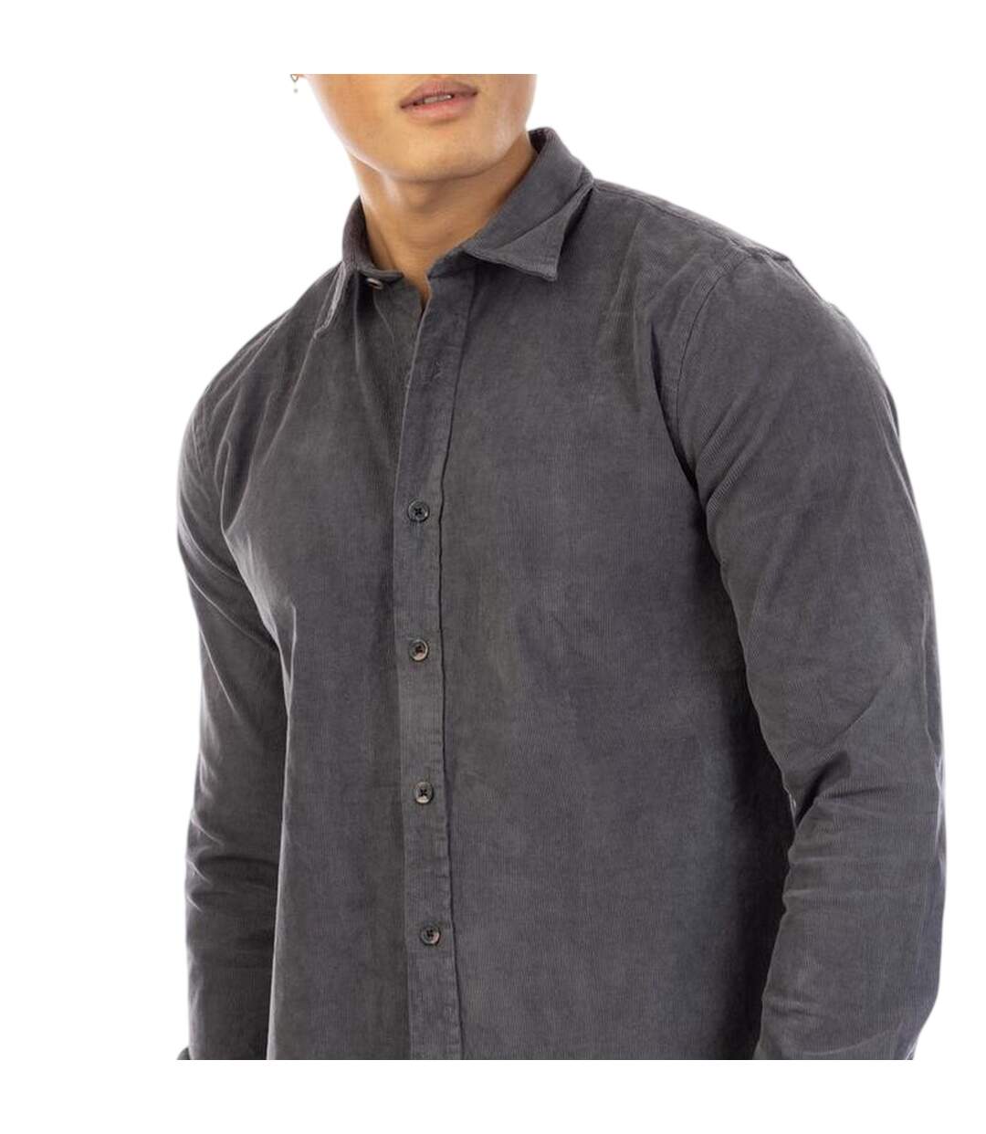 Chemise Homme Gris Peter Werth-3