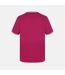 Mens Cotton T-shirt Berry Slazenger-2