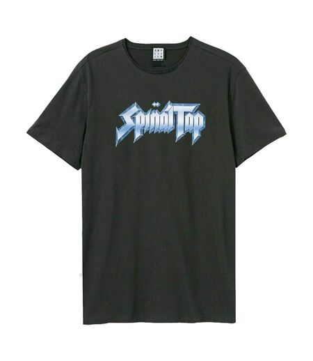 T-shirt Motif/style Spinal Tap Adulte Charbon Amplified