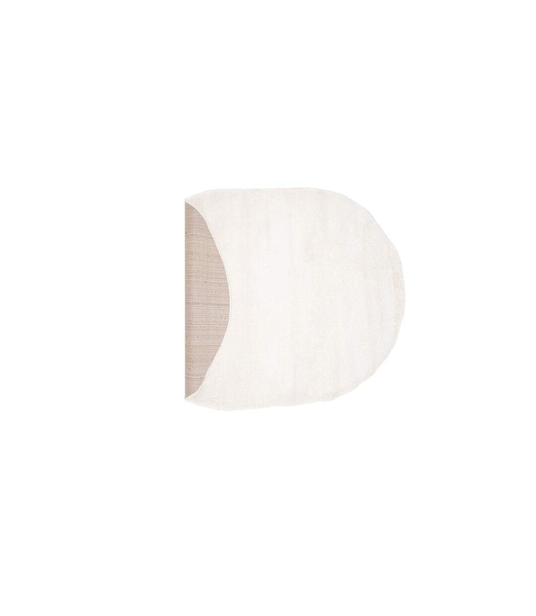 Tapis Déco Ovale Walter 240x340cm Blanc-2