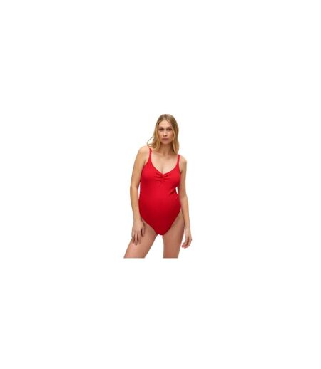 Womens/ladies Naomi Maternity One Piece Swimsuit Racing Red Mamalicious