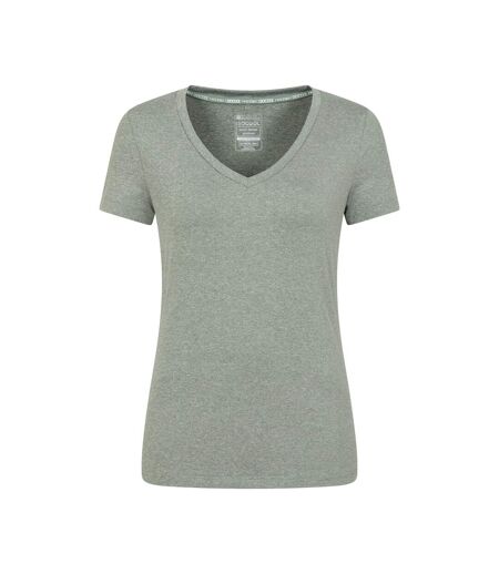 T-shirt vitality femme vert kaki Mountain Warehouse