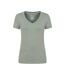 T-shirt vitality femme vert kaki Mountain Warehouse