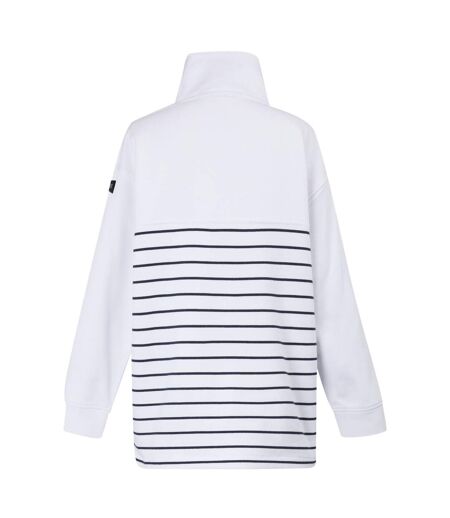 Sweat bayletta femme blanc / bleu marine Regatta