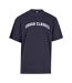T-shirt College Homme Bleu Marine Urban Classics-1