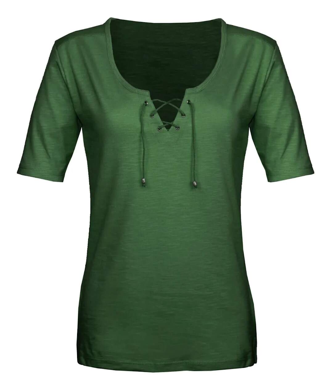 Tee-shirt femme MAYFLOWER DAMOCLES4 kaki : l'élégance des manches 3/4-5