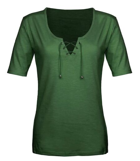 Tee-shirt femme MAYFLOWER DAMOCLES4 kaki : l'élégance des manches 3/4