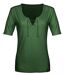 Tee-shirt femme MAYFLOWER DAMOCLES4 kaki : l'élégance des manches 3/4-5