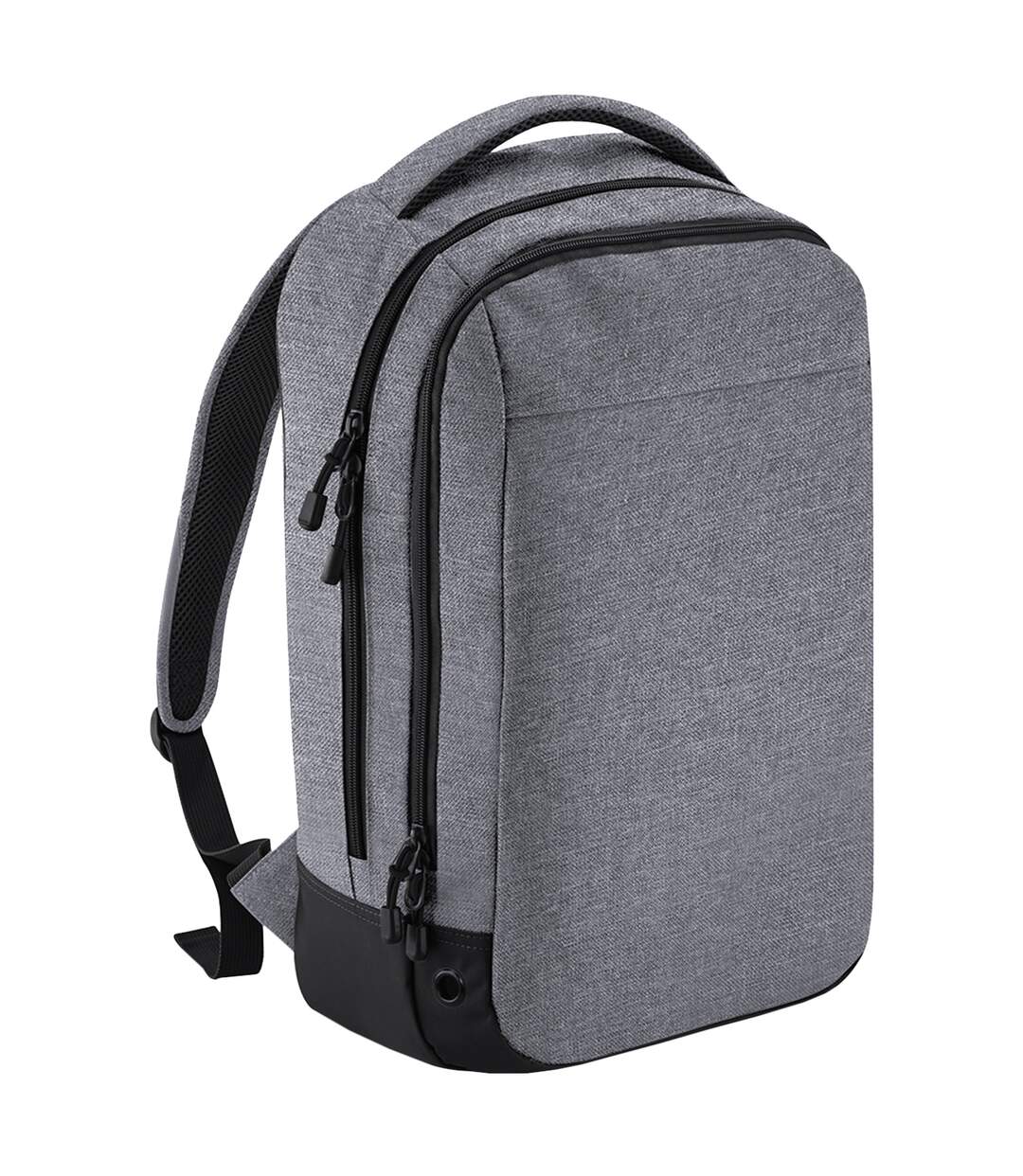 Sac à dos athleisure taille unique gris chiné Bagbase-1