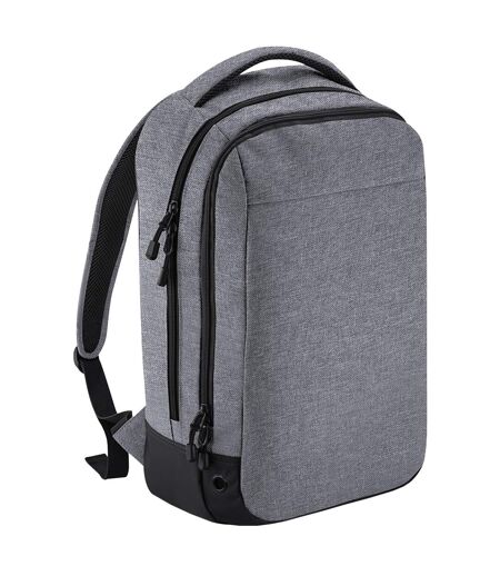 Sac à dos athleisure taille unique gris chiné Bagbase