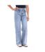 Jean droit bleu femme monday premium ble-1
