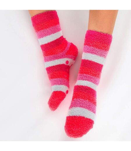 Sock Snob - 4 Paires Femme Chaussettes Thermiques Chaudes | Antidérapantes