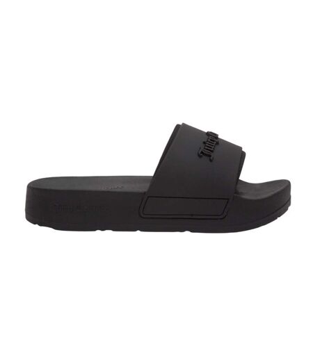 Womens/ladies breanna stacked sliders black Juicy Couture