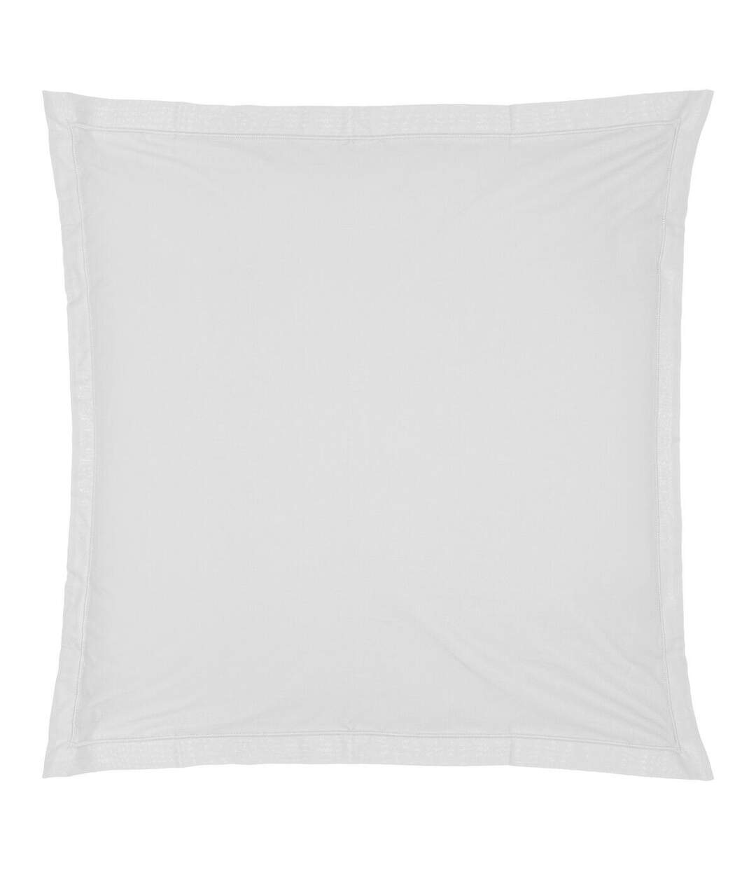 Taie d'Oreiller Percale 63x63cm Blanc-1