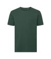 Russell Mens Authentic Pure Organic T-Shirt (Bottle Green)