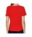 T-shirt Rouge Femme Tommy Hilfiger Slim Soft