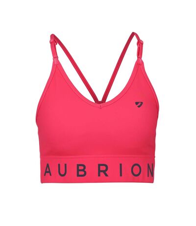 Brassière de sport invigorate femme corail Aubrion Aubrion