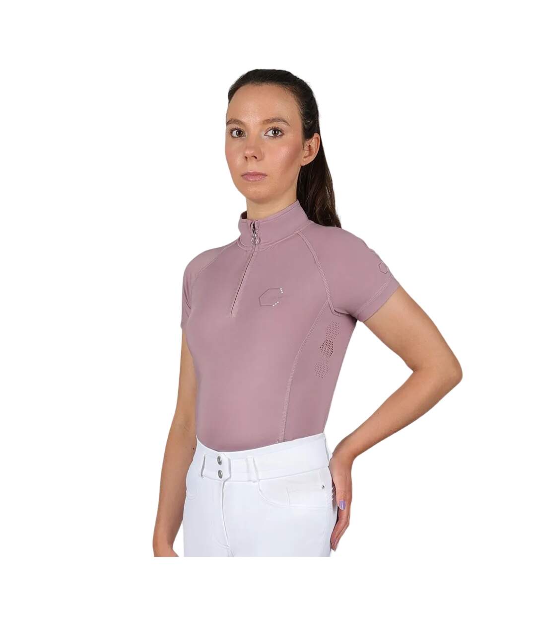 Haut thermique midlem femme vieux rose Coldstream-1