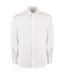 Kustom Kit Mens Tailored Fit Long Sleeved Business Shirt (White) - UTBC600-2