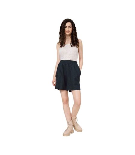 Short Motif/style Uni Femme Bleu Marine Outhorn