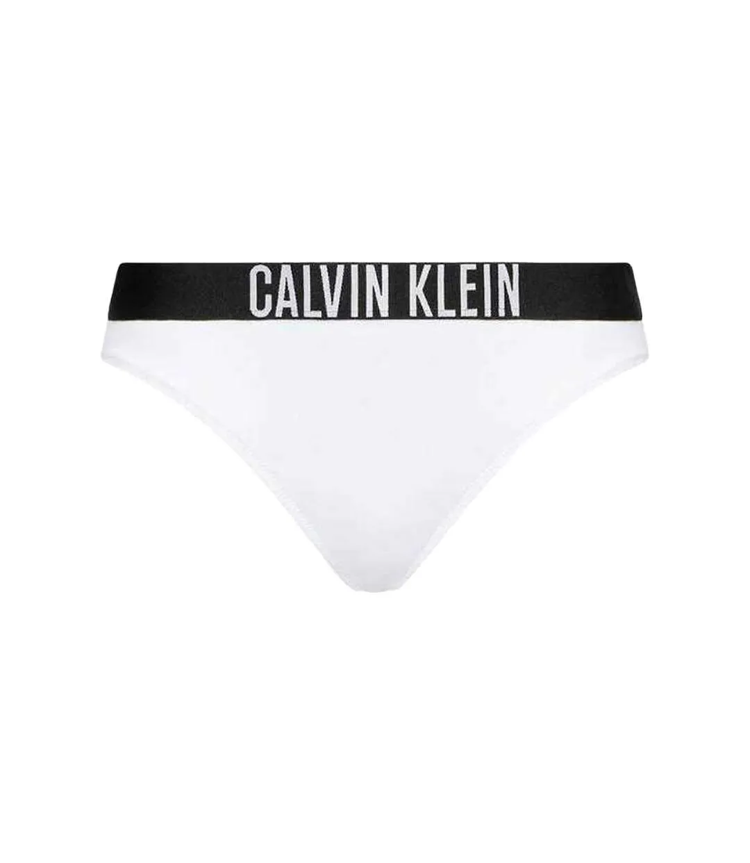 Bas De Maillot De Bain Motif/style Uni Femme Blanc Calvin Klein-1