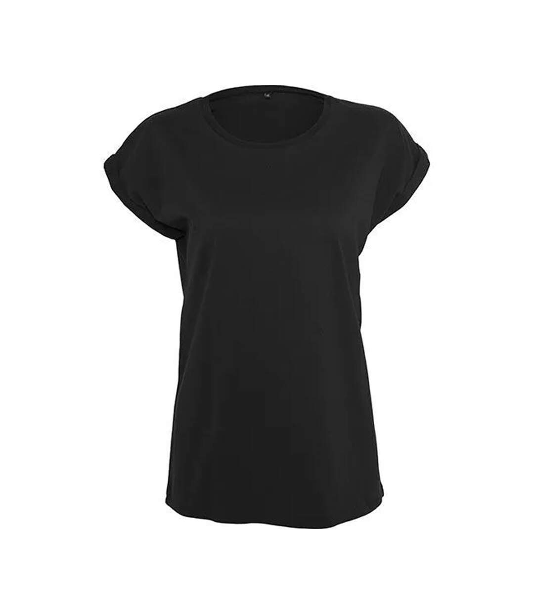 T-shirt Femme Noir Build Your Brand-1