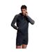 Mens Elite Performance Hoodie Black Melange Canterbury-4