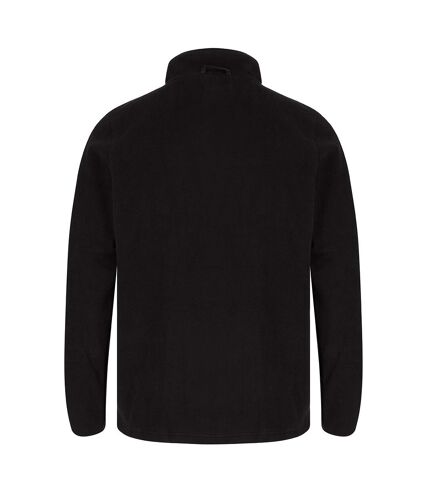 Henbury Unisex Adult Recycled Polyester Fleece Jacket (Black) - UTPC4909