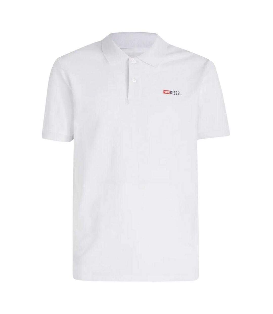 Polo Homme Blanc Diesel-1