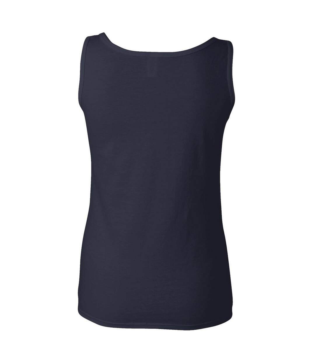 Débardeur femme bleu marine Gildan-3
