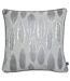 Prestigious Textiles Quill Throw Pillow Cover (Silver)
