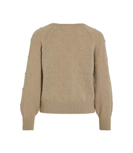 Pull marron femme vila tuli
