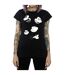 Disney T-shirt en coton Femme/Femme Mickey Mouse Faces (Noir) - UTBI31154-3