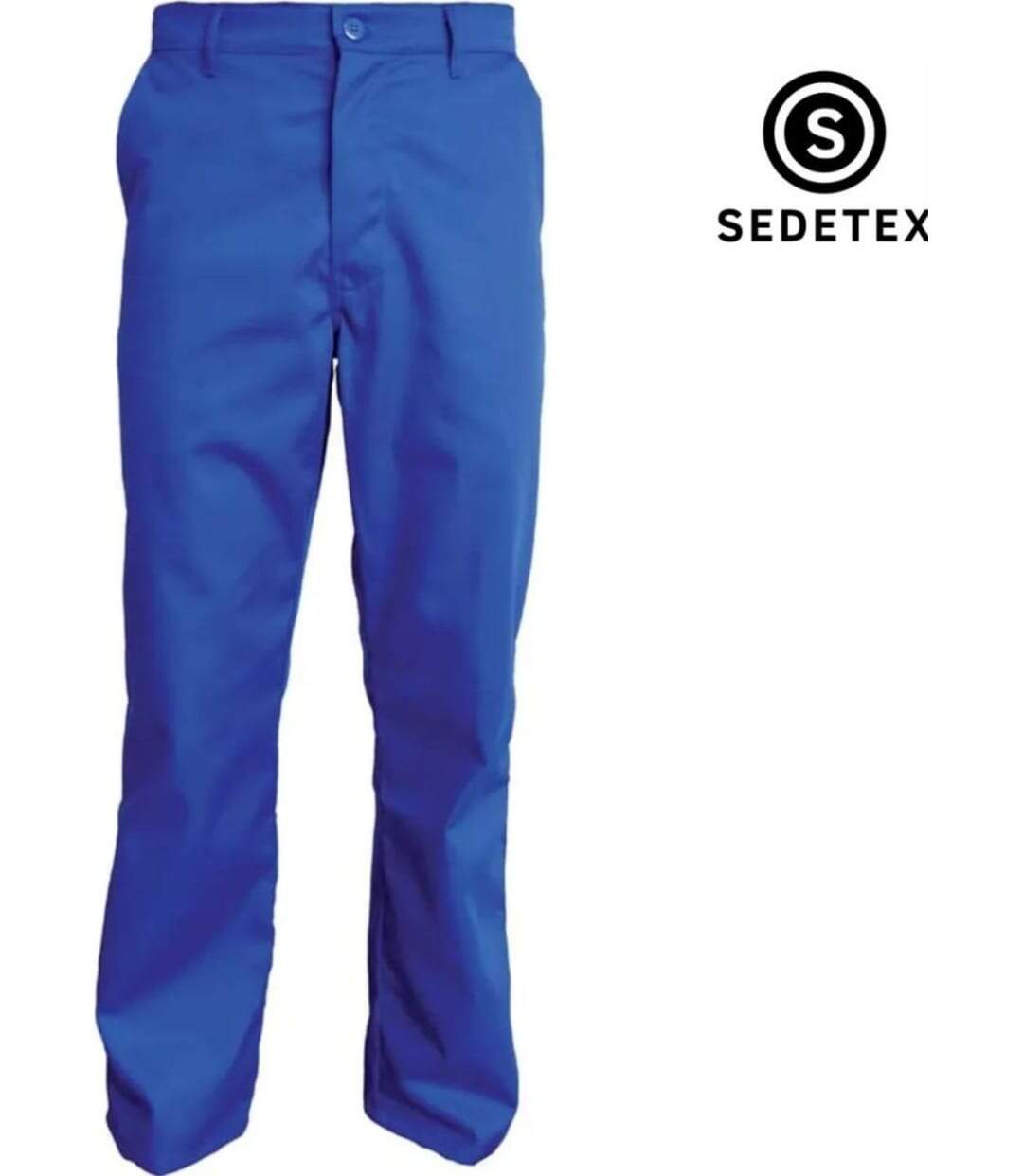 SEDETEX B1717 — Pantalon de travail bleu : confort naturel 100 % coton-4