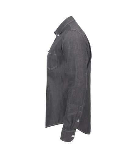 Chemise Jupiter Homme Denim Noir James Harvest
