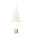 Sapin de Noël Déco sur Pied Étoile 52cm Blanc-1