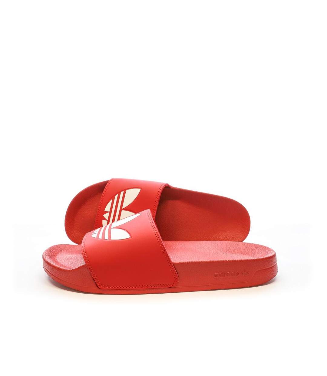 Claquettes Rouge Homme Adidas Adilette Lite - 42